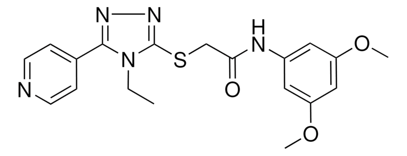 Merck N-(3,5-DI-MEO-PH)-2-((4-ET-5-(4--