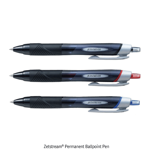 Daihan Science Zetstream Permanent Ballpoint Pen, 0.38 & 0.5mm TipBlack·Blue·Red, 유성볼펜