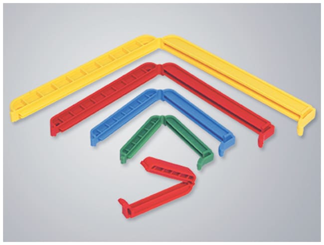 Thermo Fisher Scientific Universal Dialysis Tubing Closures (for all Membrane Types), Yellow; 70mm