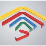 Thermo Fisher Scientific Universal Dialysis Tubing Closures (for all Membrane Types), Yellow; 70mm