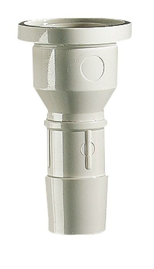 Thermo Fisher Scientific Plastic Sanitary PP Couplings for Tubing ID 3/8 in.,  1 11/16 in.  x 31/32 in.  x 5/16 in.