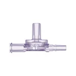 Double Check Valve, Female Luer Chimney Port, 2-5 PSI Cracking Pressure