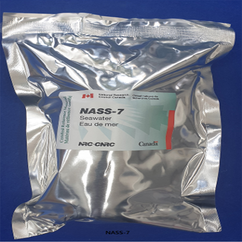 NRC® NASS-7:Seawater certified reference material for trace metals and other constituents