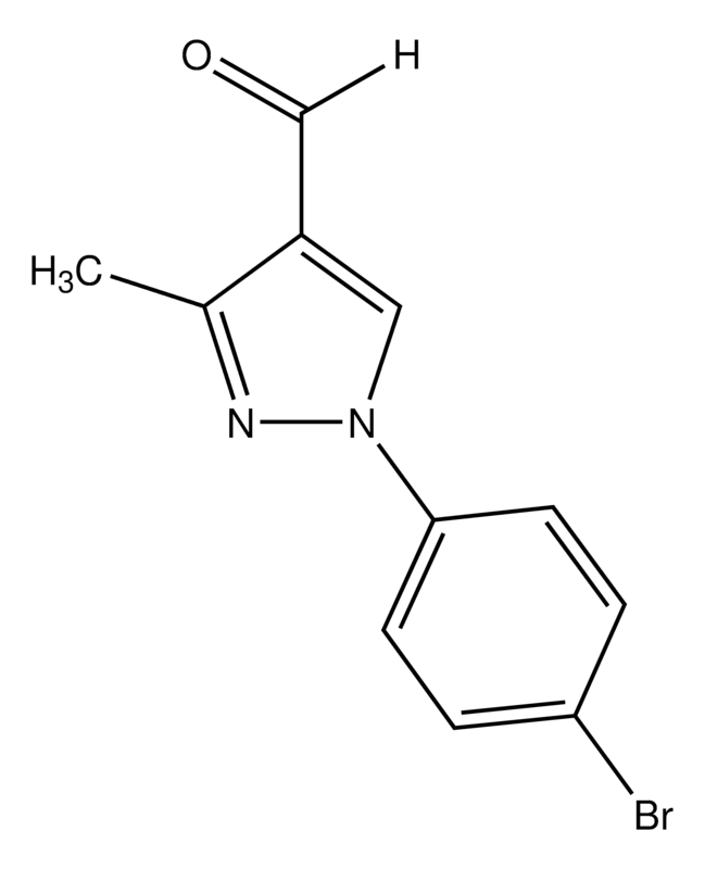Merck 1-(4-Bromophenyl)-3-methyl-1H-pyrazole-4-carbaldehyde