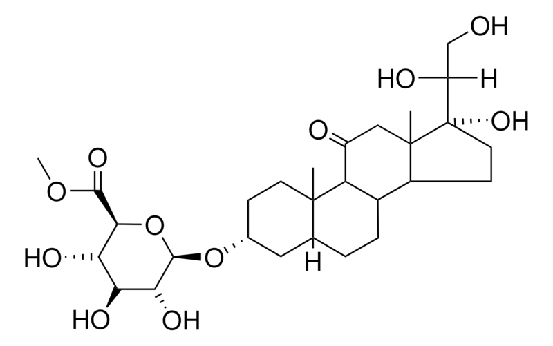 Merck 17-A,20-B,21-TRI-HO-11-OXO-5-BETA-