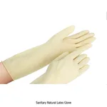 Daihan Science FoodisTM Sanitary Natural Latex Glove, for Food, Embossing Textured, Antibacteri