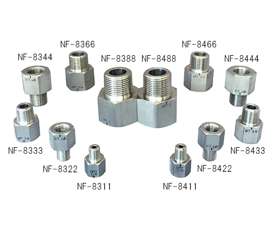 AS ONE Conversion Inside/Outside Socket (NPT x PT), 변환 내외 소켓 (NPT x PT)