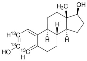 Merck 17B-ESTRADIOL-2,3,4-13C3, 99 ATOM % 13C&
