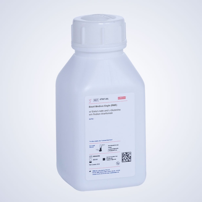 Himedia Basal Medium Eagle (BME) w/ Earle`s salts and L-Glutamine w/o Sodium bicarbonate