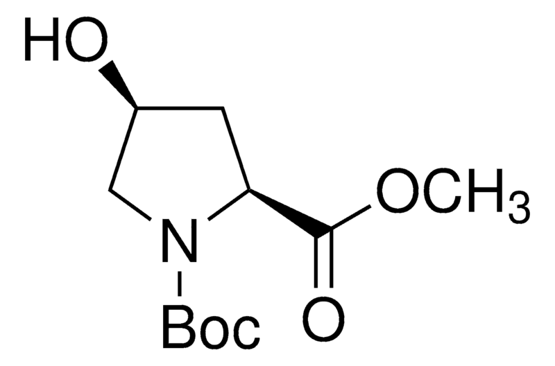 Merck N-Boc-cis-4-hydroxy-L-proline methyl ester