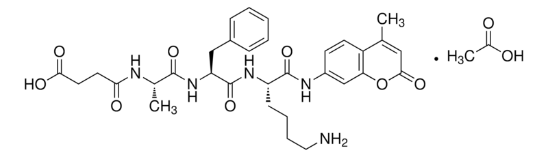 Merck N-Succinyl-Ala-Phe-Lys 7-amido-4-methylcoumarin acetate salt