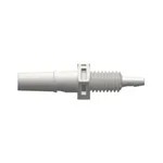 Male Luer Panel Mount to 200 Series Barb, 10-32 UNF thread, 1/16" (1.6 mm) ID Tubing