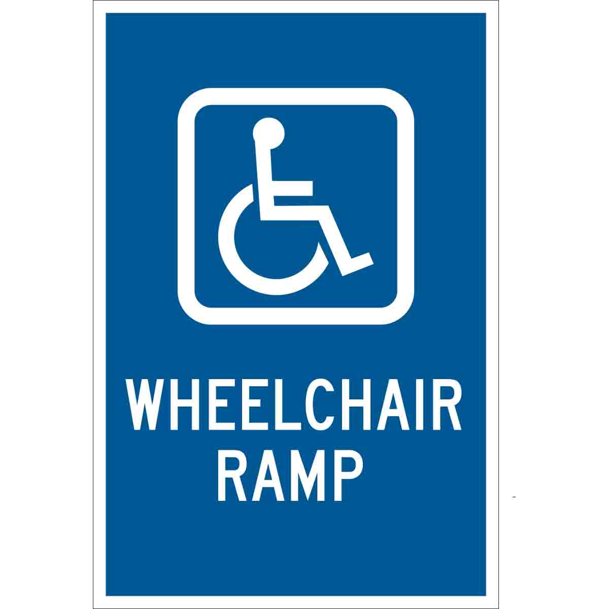 Brady Wheelchair Ramp Sign | 캐시바이