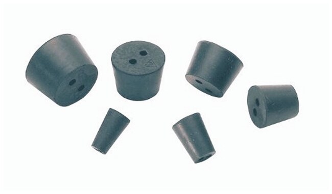 Thermo Fisher Scientific Two-Hole Rubber Stoppers