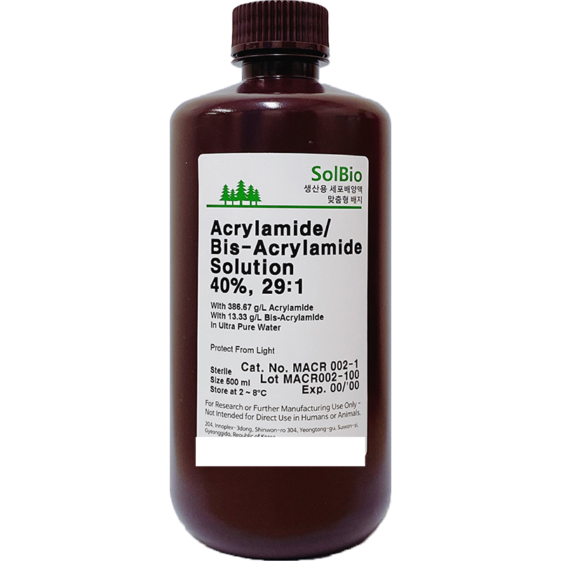 솔바이오팜 Acrylamide/Bis-Acrylamide Solution 40%, 29:1