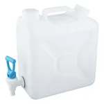 AS ONE Carboy with Easy Cock (Flat Square, 2 Ports), 이지콕 하구병(평각관, 2구)