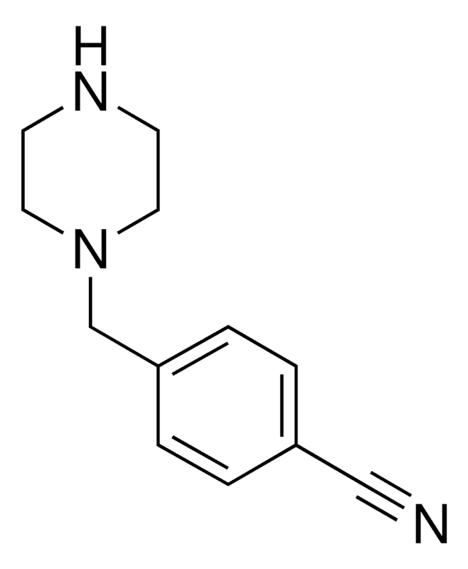 Merck 1-(4-cyano-benzyl)-piperazine