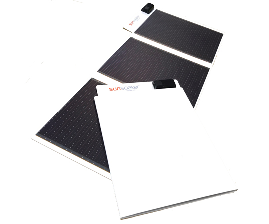 AS ONE SunSoaker® Solar Panel, 태양광 발전 패널(SunSoaker®)