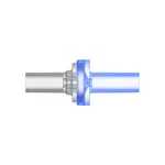 Check Valve, Pocket for .161` (4.0 mm) OD tubing to .161` (4.0 mm) OD tubing