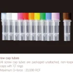 Axygen 0.5ml Self Standing Screw Cap Tubes 셀프스탠딩 스크류 캡 튜브