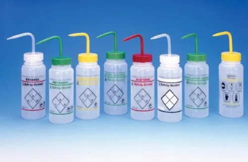 Bel-Art Labeled Wide Mouth Wash Bottles 라벨 광구세척병_외산