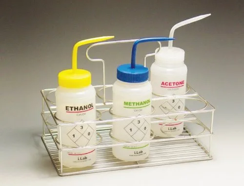 고려에이스 S/T Wire Wash Bottle Carrier 세척병운반대_6홀