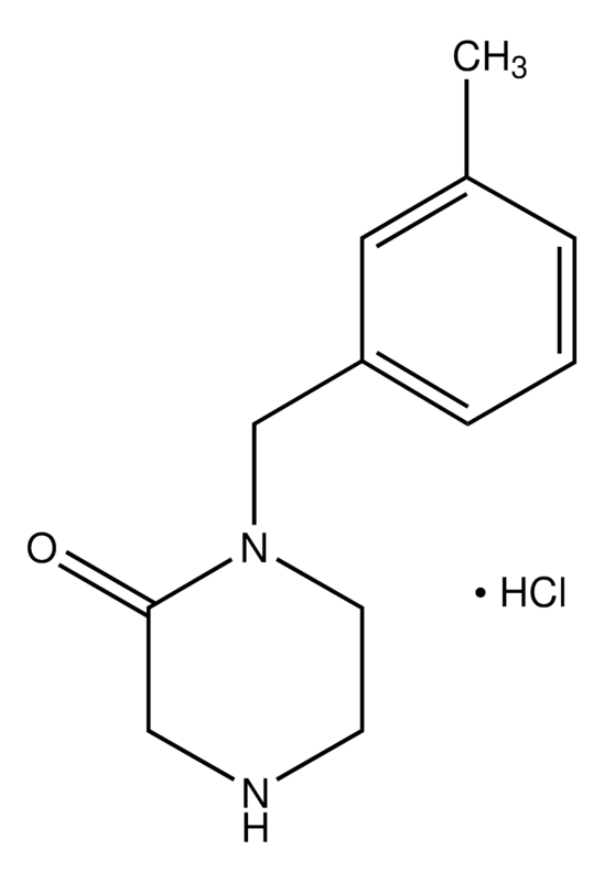Merck 1-(3-Methylbenzyl)piperazin-2-one hydrochloride