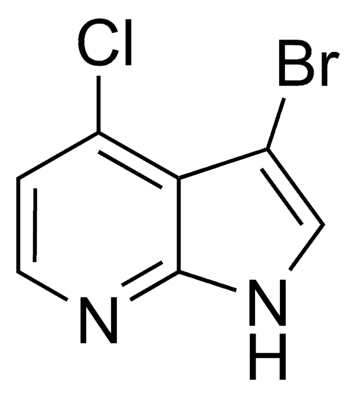 Merck 3-Bromo-4-chloro-1H-pyrrolo[2,3-b]pyridine