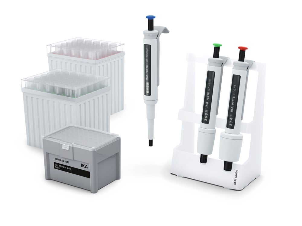 IKA 피펫 싱글 채널 피펫, 가변 용량 IKA PETTE MacroKit