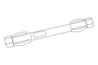 Waters Replacement Filter Assembly for 3.0 mm, 3.9 mm, and 4.6 mm Columns, 0.5 µm Porosity