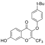 Merck 3-(4-tert-Butylphenoxy)-7-hydroxy-2-(trifluoromethyl)-4H-chromen-4-one
