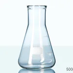 AS ONE Heavy-WAll Wide Mouth Erlenmeyer Flask, 두꺼운 광구 삼각플라스크