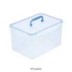 Daihan Science PP Container, Stackable, with Silicone Lid, 4~16LitIdeal for Storage and Carryin