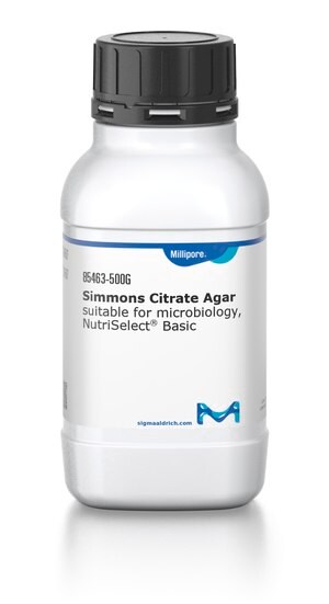Merck Simmons Citrate AgarNutriSelect Basic