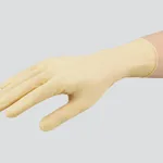 AS ONE Gamma Sterile Latex Glove(Powder-Free·Embossed Finger Tip), 멸균 라텍스장갑(파우더프리·엠보스드 핑거팁)(전장 약300mm)