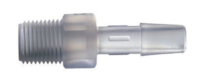 Thermo Fisher Scientific Male Pipe Adapter, Polypropylene, 1/4 in.  x 3/16 in.