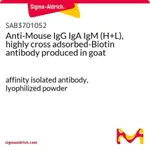 Merck Anti-Mouse IgG IgA IgM (H+L), highly cross adsorbed-Biotin antibody produced in goat
