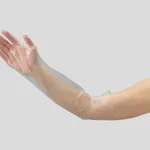 AS ONE PE Long Glove (Elbow Cover Type), 폴리에틸렌 긴장갑 (팔꿈치 커버)