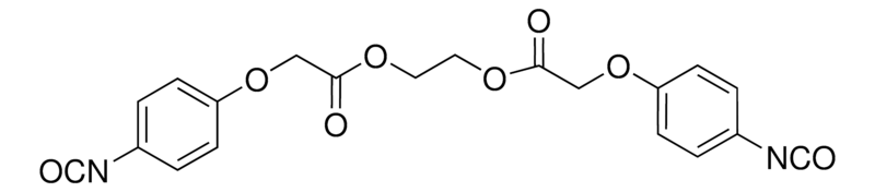 Merck (4-Isocyanato-phenoxy)-acetic acid 2-[2-(4-isocyanato-phenoxy)-acetoxy]-ethyl ester