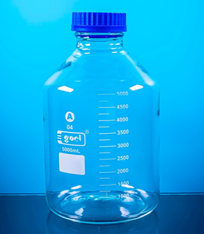 GOEL Large Capacity Bottles, Screw Cap, Plain, with GL80 (With Class A Certificate)