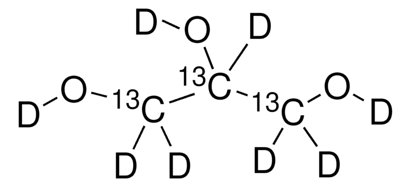 Merck Glycerol-13C3, d8