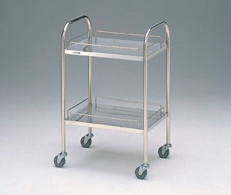 AS ONE Cleanroom Cart, SUS, 스테인리스 펀칭카트, 클린룸용