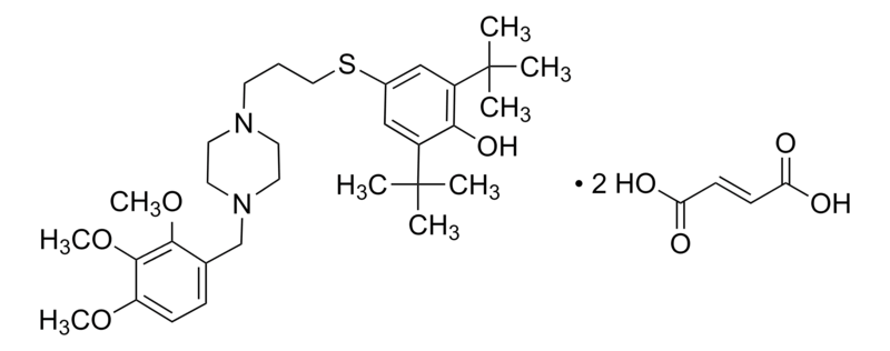 Merck S-15176 difumarate salt