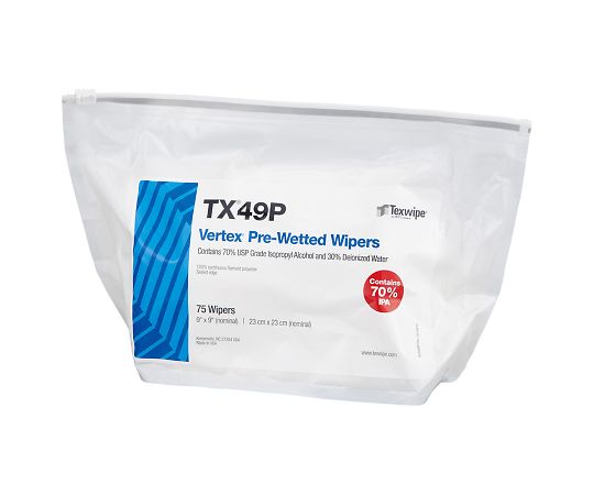 AS ONE Vertex® Pre-Wetted Wiper, 프리웨트 와이퍼