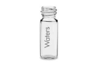 Waters Deactivated Clear Glass 12 x 32 mm screw neck 7mm Vial, 2 mL Volume, 100/pk