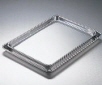 AS ONE Stainless Steel Shallow Type Tray (Antifouling Treatment), 각형 스테인리스 트레이(얕은 형·오염방지 가공)