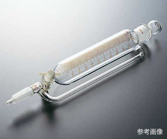 AS ONE Balanced Type Separatory Funnel(Teflon® Cock with Scale), 평형형 분액 깔때기(테플론® 콕·눈금 유)