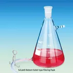 Daihan Science SciLab Bottom Outlet-type Filtering Flask, with 24/40 & 24/29 Joint, 125~10,000