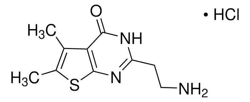 Merck 2-(2-Aminoethyl)-5,6-dimethylthieno[2,3-d]pyrimidin-4(3H)-one hydrochloride