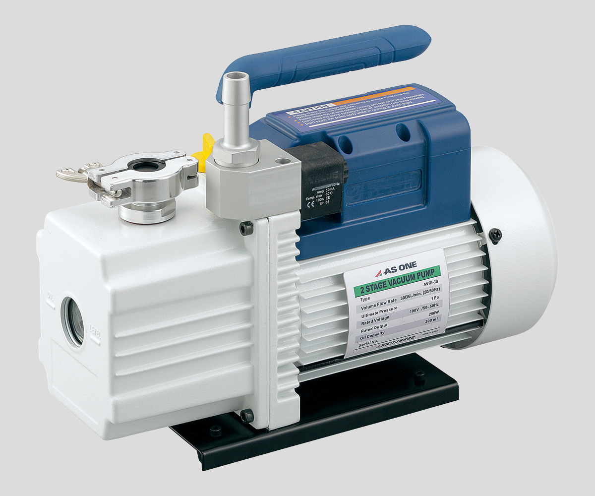 AS ONE Oil-Sealed Rotary Vacuum Pump (2 Stage, Standard), 유회전 진공 펌프(2단, 스탠더드)
